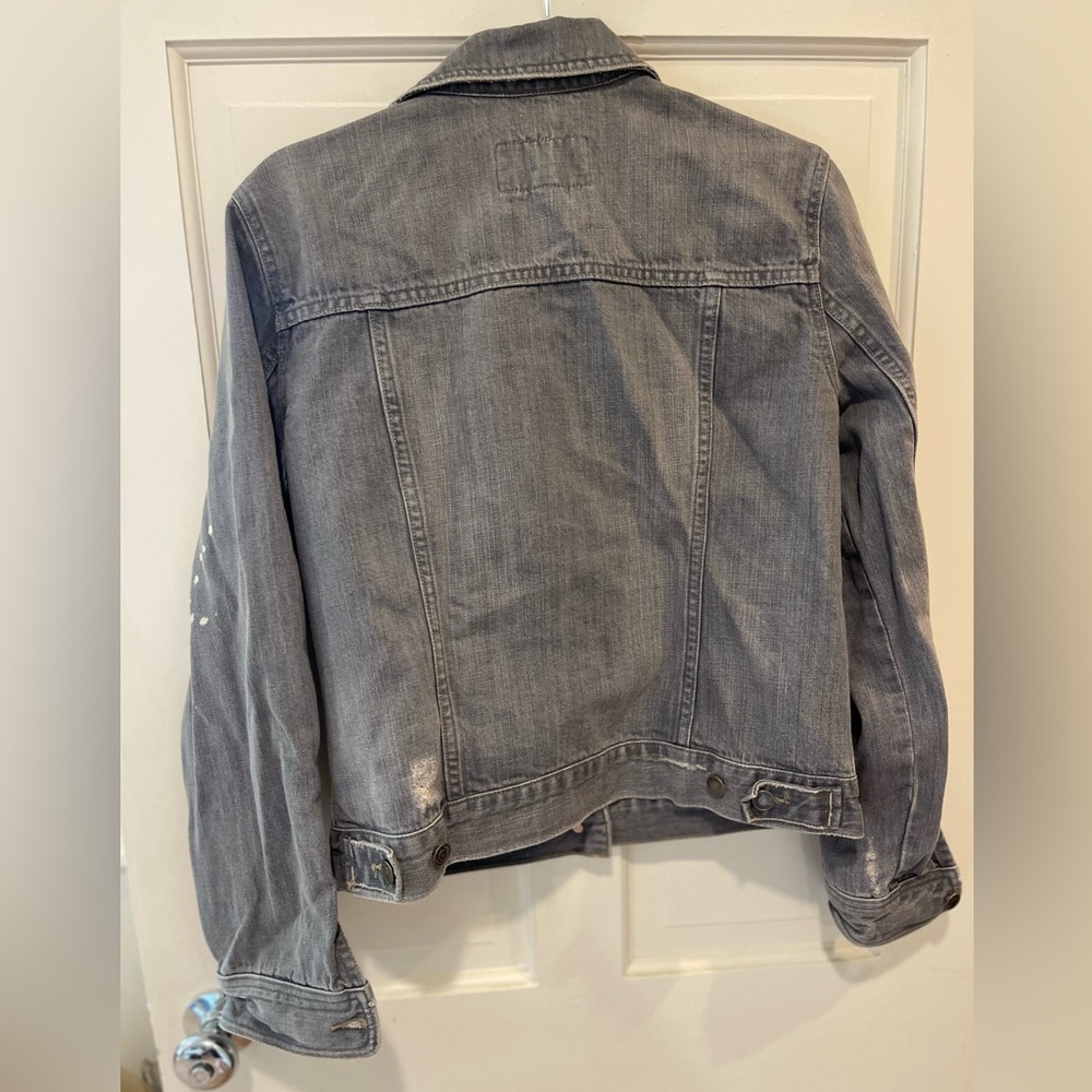 Light gray jean jacket - Picture 2 of 3